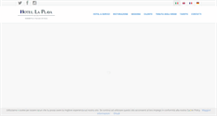 Desktop Screenshot of hotellaplayaacciaroli.it